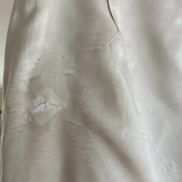 VINTAGE LINEN SKIRT SIZE 8 - Picture 8 of 8